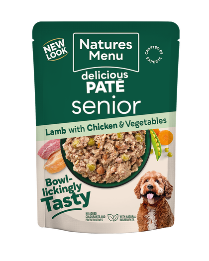 Lamb with Chicken Pouch for Seniors